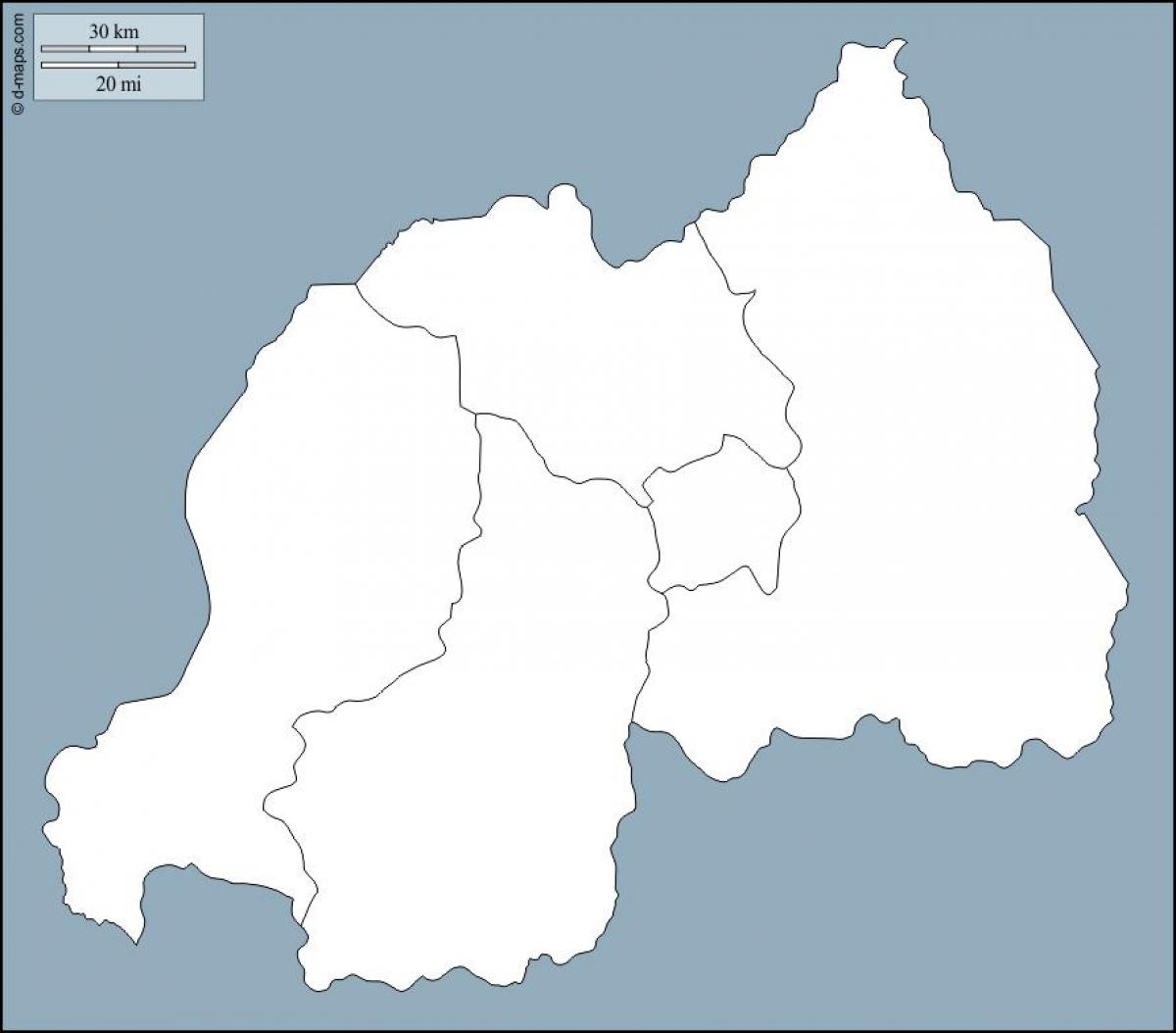 რუანდაში რუკის მონახაზი